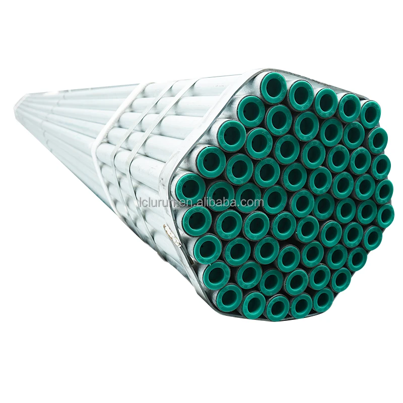 Hot Selling 6m ERW round Galvanized Steel Tube Hot DIP Z275 Zinc Coating ASTM S275jr Z120 Z275 25mm Gi Pipe
