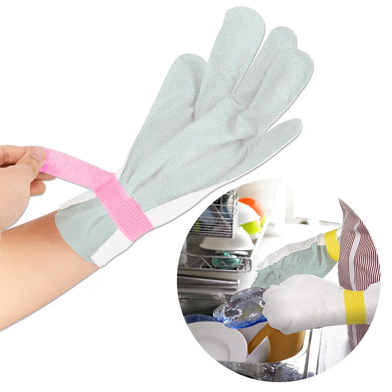 Водонепроницаемые перчатки, бытовая одноразовая ткань для мытья посуды, кухонная ткань, полотенца для посуды