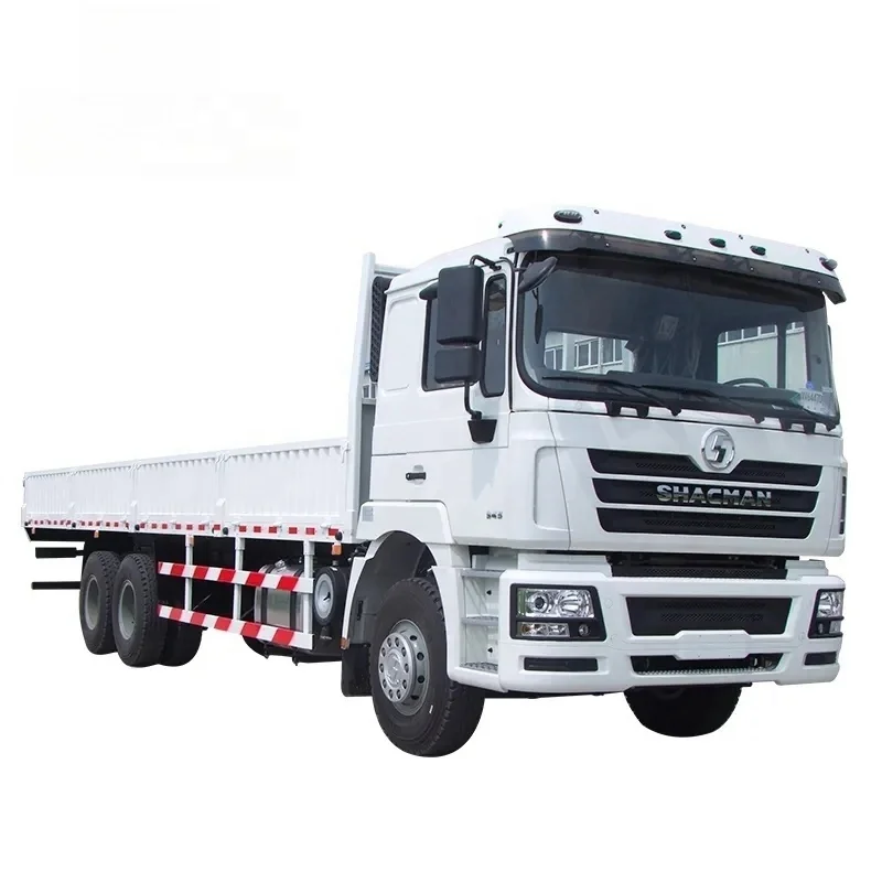 Factory Price Cargo Van Trucks 6x4 Shacman Fence Box Transport Truck