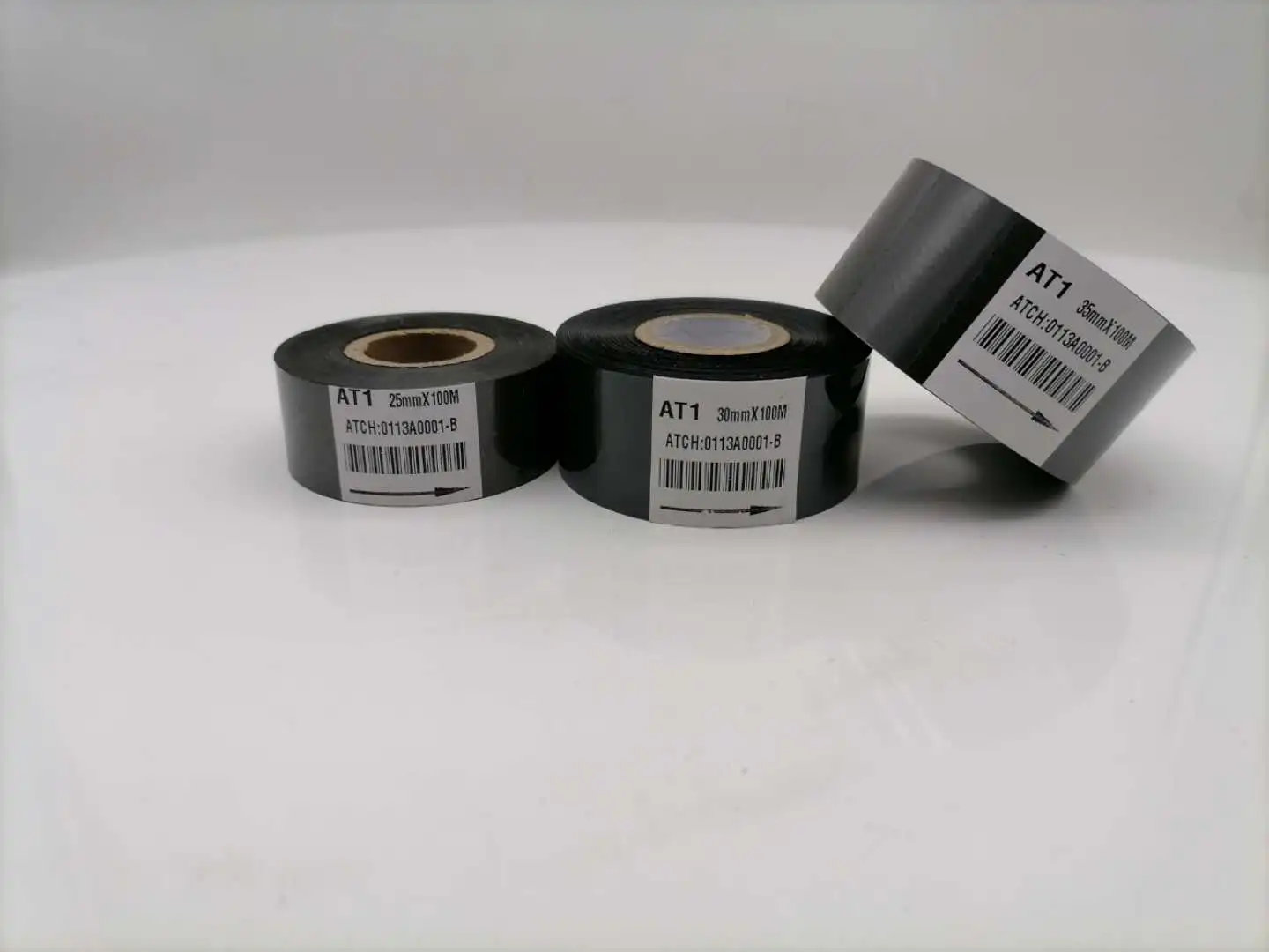 Food packaging white black Coding ribbon 25mm 30mm 35mm*100m hot stamping ribbons