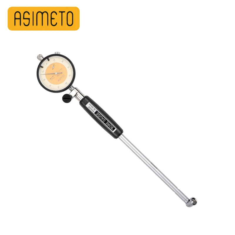 Asimeto 50-160mm Resolution 0.01mm Dial Bore Gauge Inner Diameter Dial Indicator Bore Gauge Measuring Tool