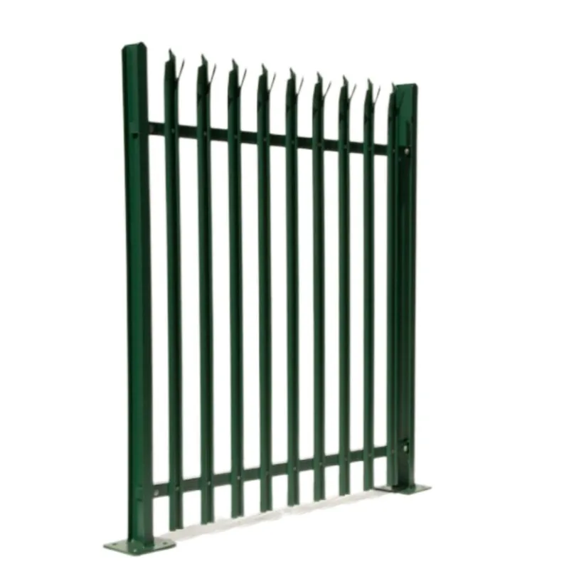 Ornamental Iron Steel Garden Palisade Fence Gate