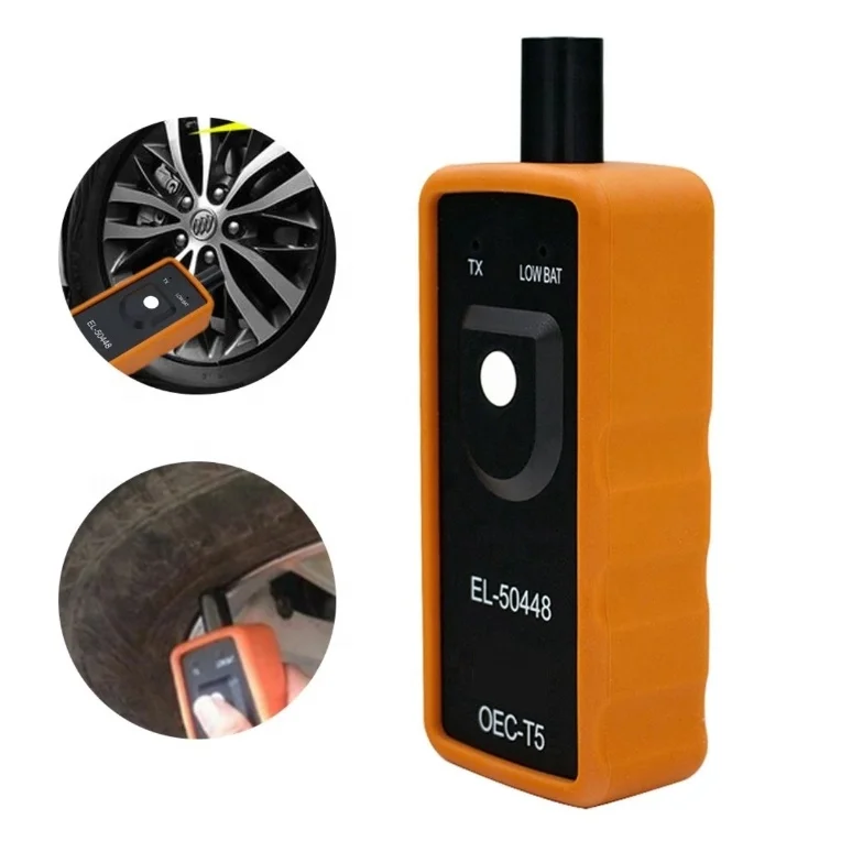 Желтый OBD EL50448 EL50449 инструмент для сброса давления в шинах общего назначения TPMS