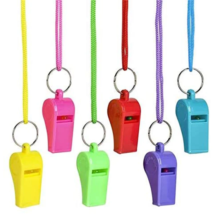 Best Quality Favorable Price Plastic Whistle Outdoor Indoor Emergency Whistle For Promotion
