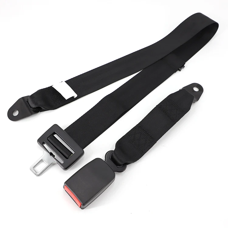 E9 High quality 2 point black school bus safety seat belt bus seat belts