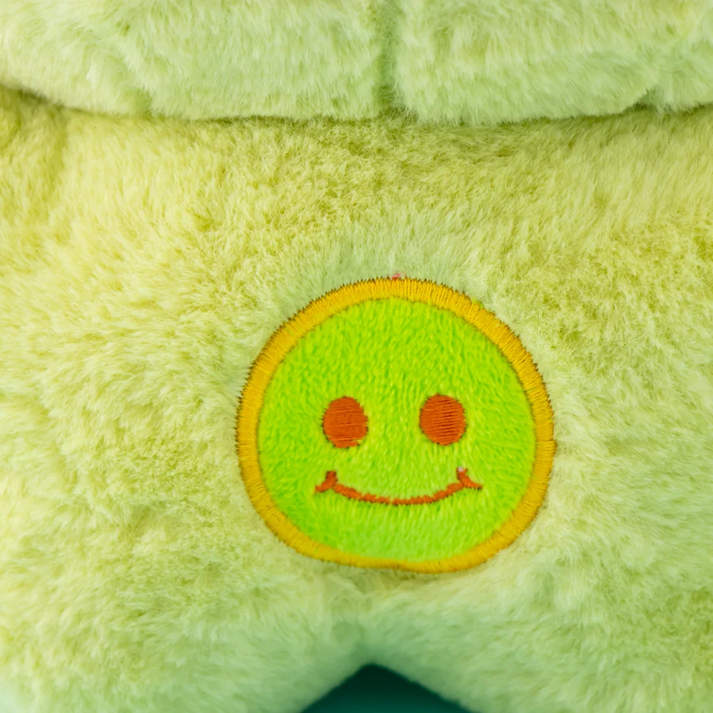 Wholesale stuffed cartoon frog plush doll birthday gifts baby soft cuddly small frog plush toy