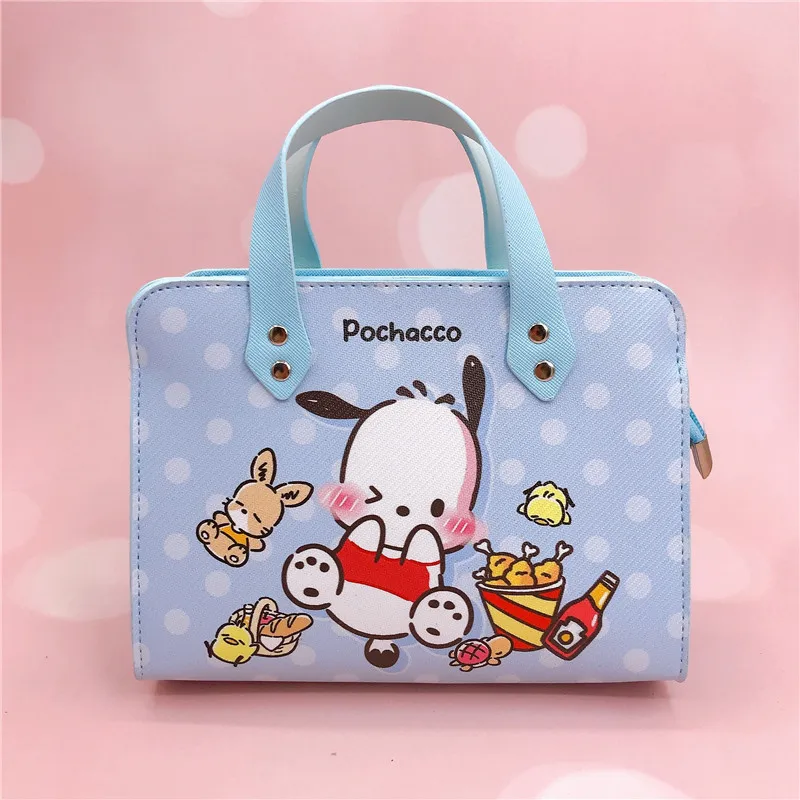 DHFHot Selling Kawaii Sanrioed Mini Bag Anime Cinnamoroll My Melody Kuromi Kids Gifts Portable Storage Cion Wallet Purse Bags