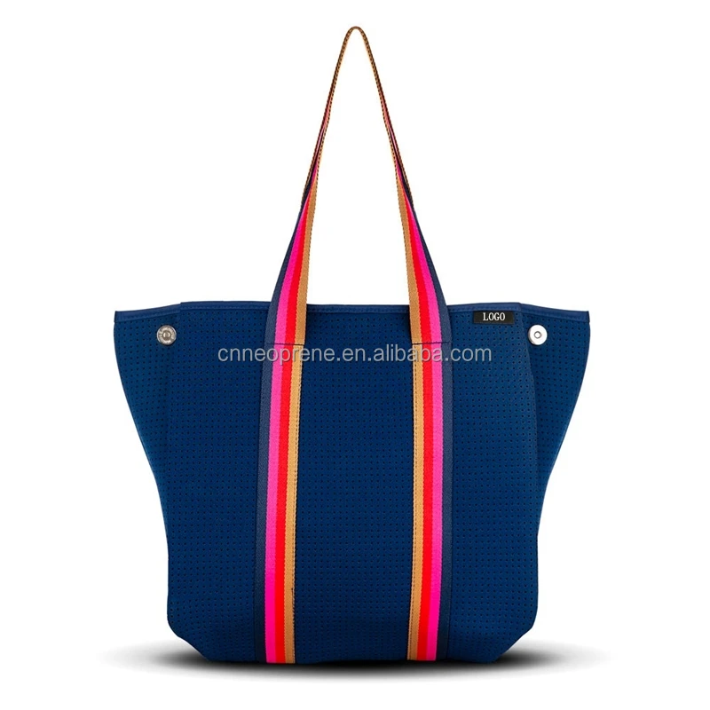 2022 New Factory Price Handbag Carrier Bag Beach Bag Custom Neoprene Bag