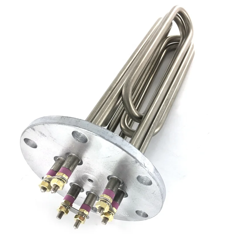 Погружной водонагреватель Songtai 230 В, Электрический трубчатый фланцевый нагреватель для резервуара для воды или масла