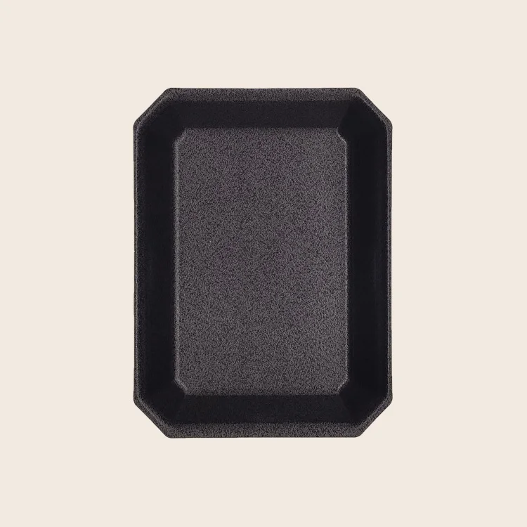 Household white square plastic mold injection molding transparent plastic dumpling tray