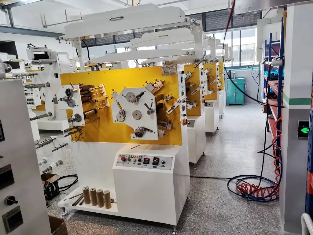 Jingda полностью автоматическая флексографическая передняя 4 задняя 1 цветная хлопковая лента атласная флексографская печатная машина