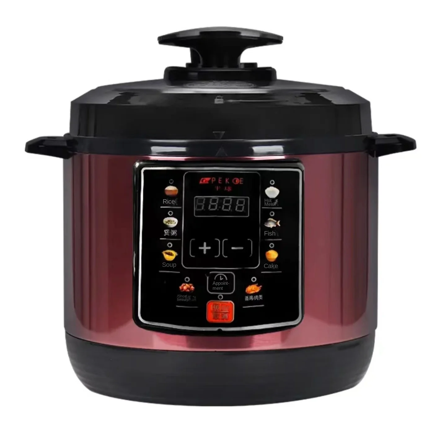 Mini Pressure Cooker Factory Manufacturer Household Commercial 3L 500W Electric Rice Cooker with Stainless Steel Inner Pot