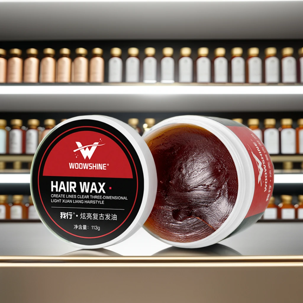 Mens Curly Perm Resculpt Pomade Substance Labels Isopropyl Palmitate No GreaseHair Wax