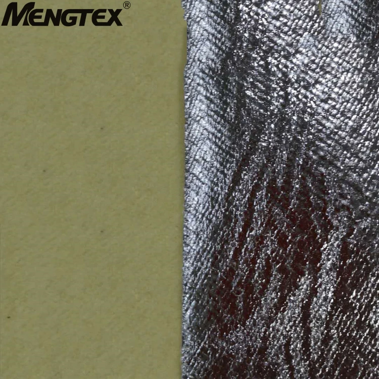 Резка огнестойкой алюминиевой фольги арамидной ткани с покрытием