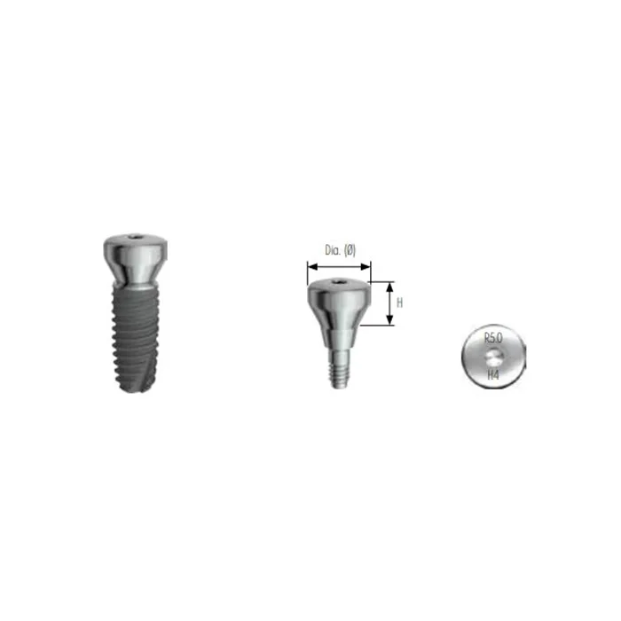 Dental Implant Factory Price Bone Level Implant System Healing Abutment