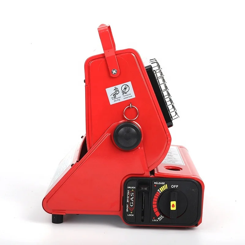 wholesale Portable Outdoor Mini Camping Stove Iron Manual Heating Cassette Gas Stove for Ice Fishing for Tent Baking and Outdoor Heating
