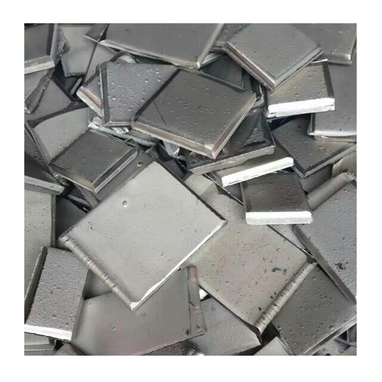 Low Price Pure Nickel Anode Electrolytic Nickel Squares For Electroplating