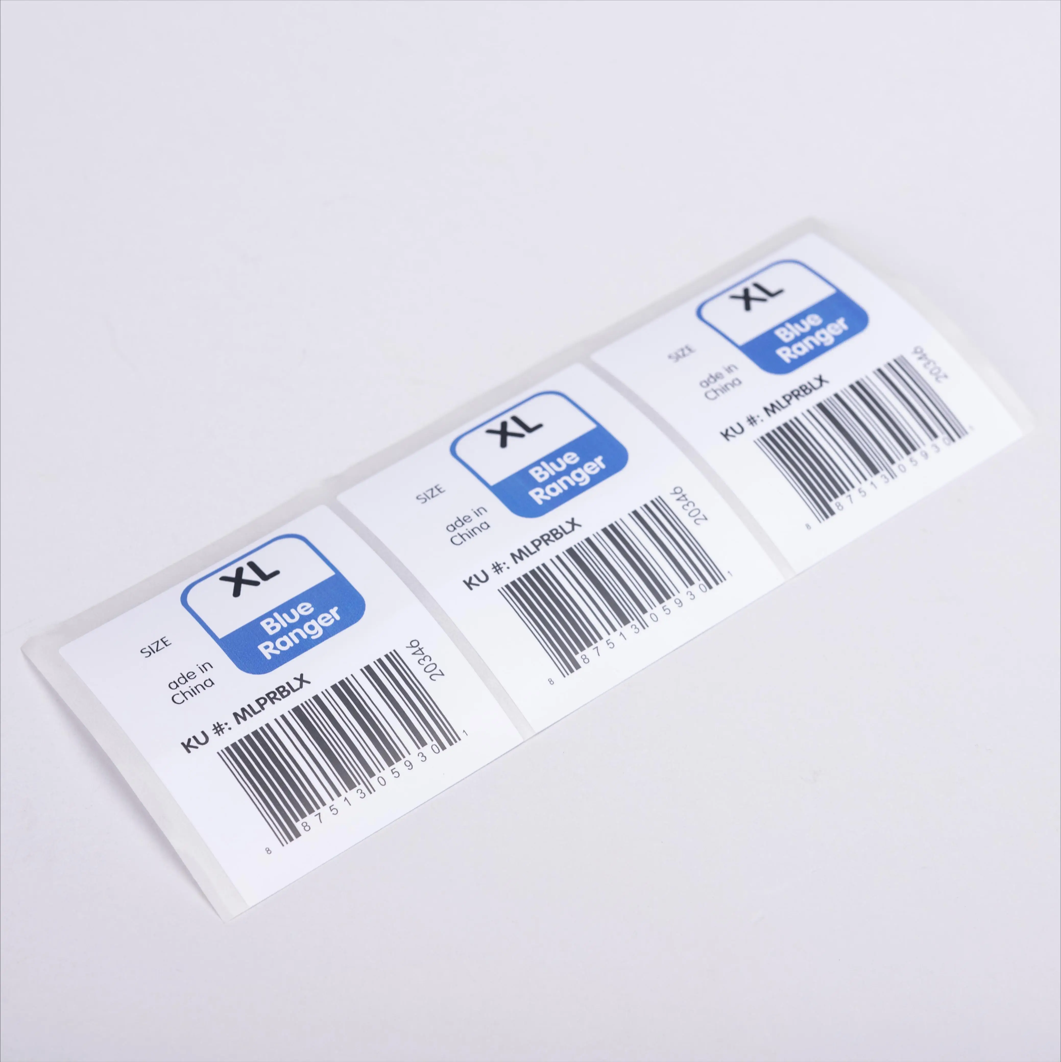 High Quality Competitive Price Garment Accessories Packing Sticky Paper, Sticker-Label,Label Garment Sticker
