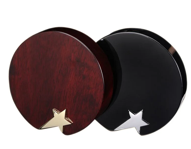 
Factory wholesale award plaque trophy blank wooden plaques 