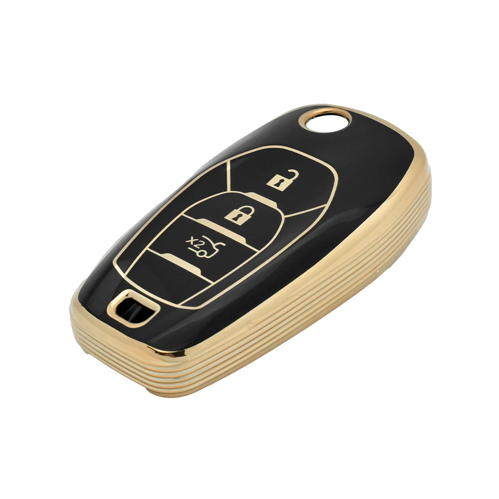 New Soft TPU Car Key Case Cover Holder for Chevrolet Corvoz Cruze Onix Cobalt Car Key Smart Protection Shell Fob Car Accessories