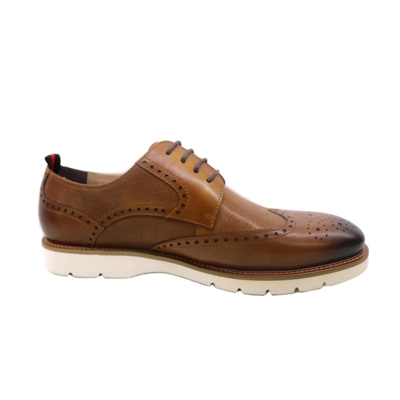  LUCCA VUDOR Light Outsole Fashion Comfortable Mens Leather