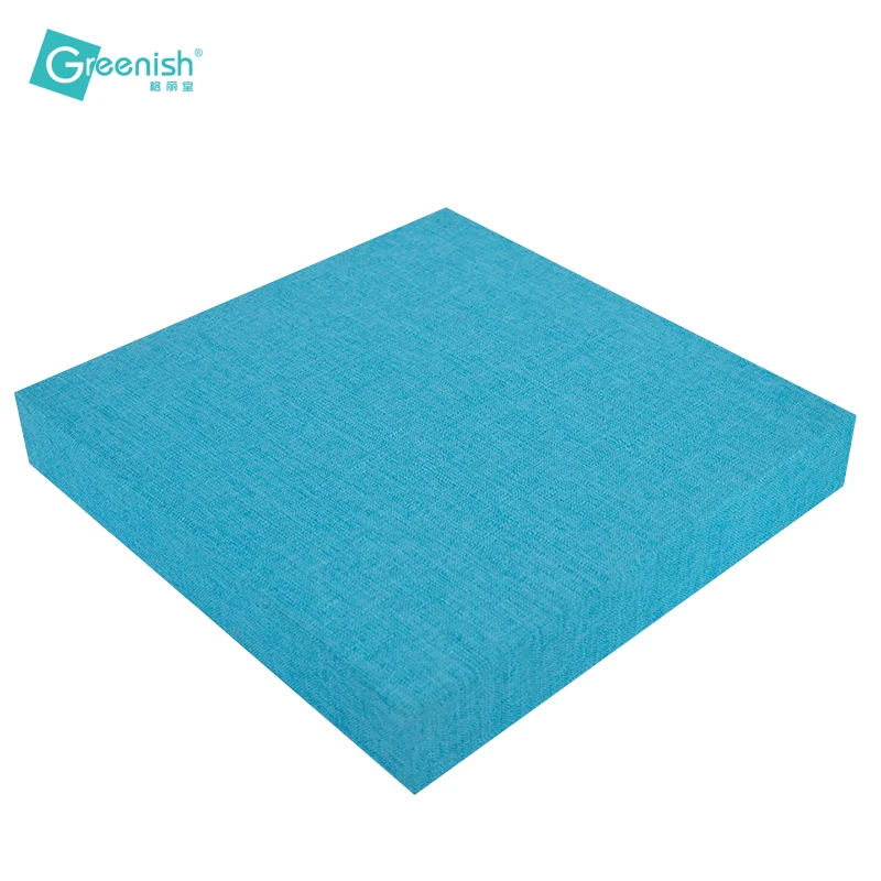 Decorative polyester felt fabric felt covered panels