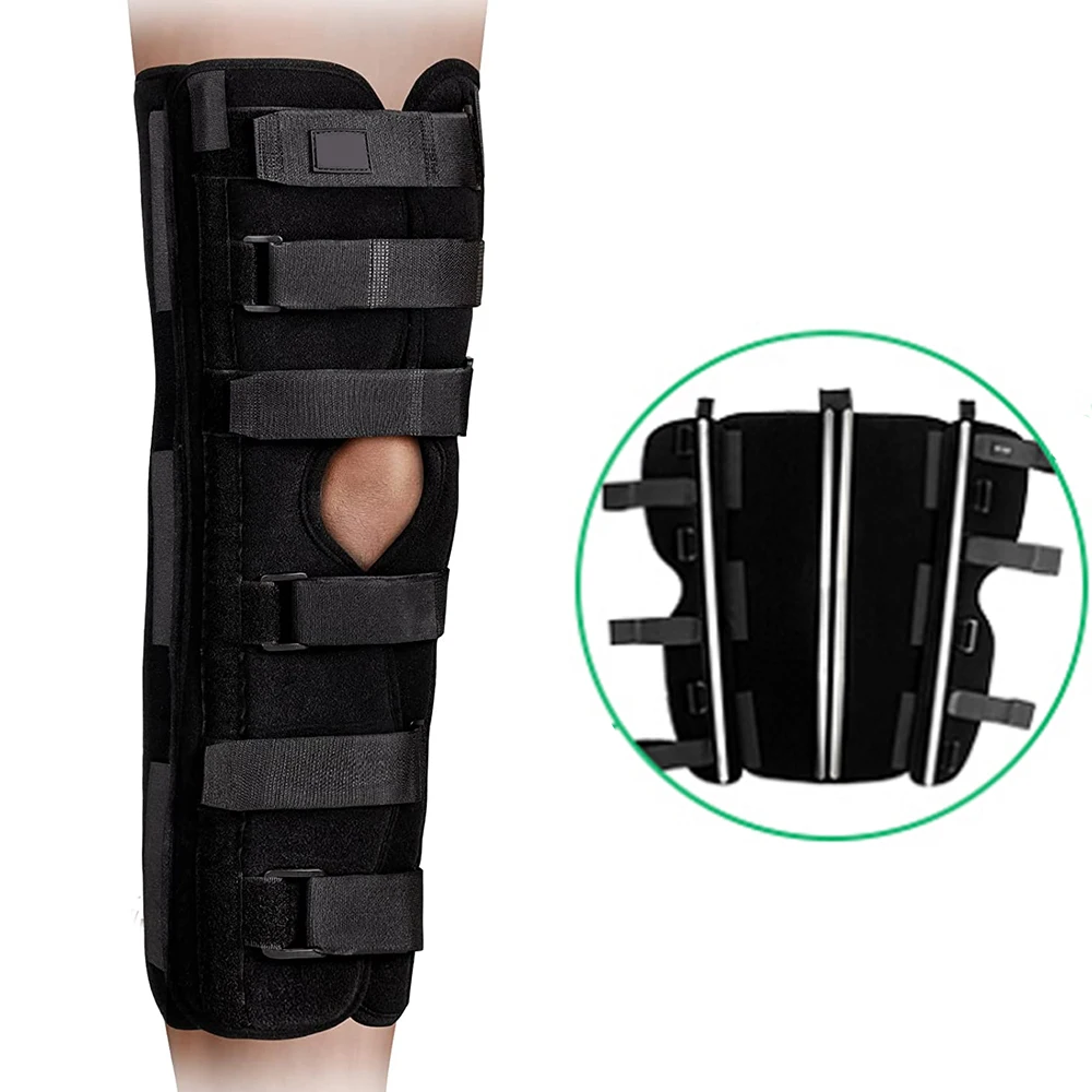 Kangda Knee Immolizer Tri-Panel Immolizer knee Brace for ACL. PCL LCL MCL Pain Relief