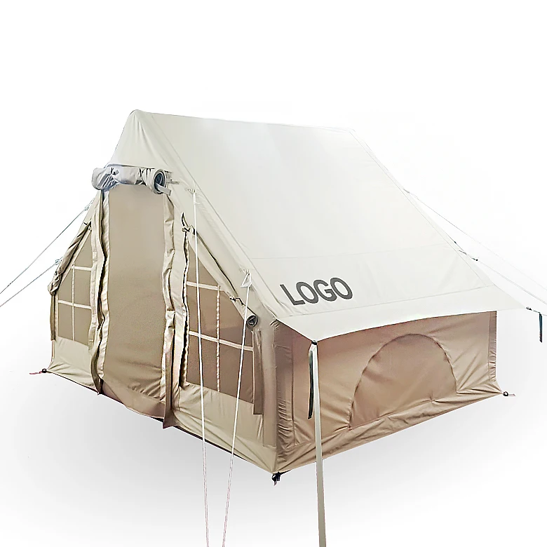 portable big shower lawn inflatable tents for sale outdoor double air teepee commercial event Wedding canvas tent house