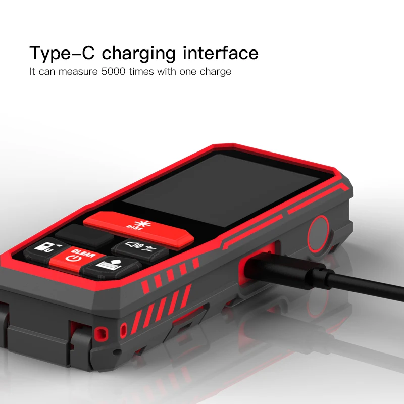 Factory OEM Handleld 40m 70m 100m 120m LCD Backlight Digital Rangefinder Tool Laser Distance Meter