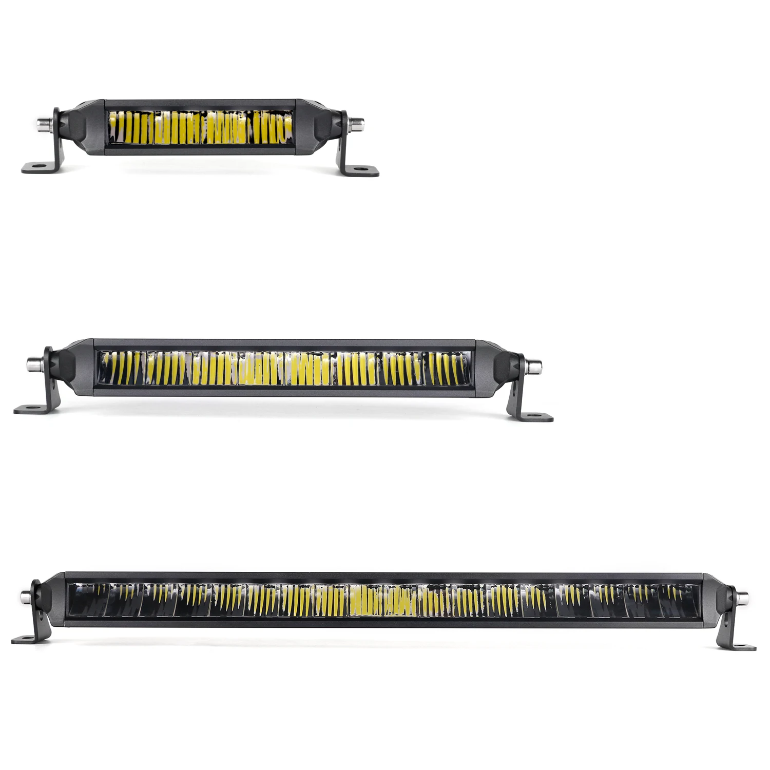Rugged Design 6 inch 10 inch 20 inch Driving Light Bar Fog Light Bar Strobe Function Fit Jeep Ford Toyota Offroad Truck