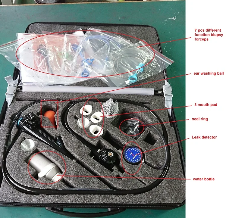 OJH flexible video Veterinary endoscope ,veterinary gastrointestinal endoscope