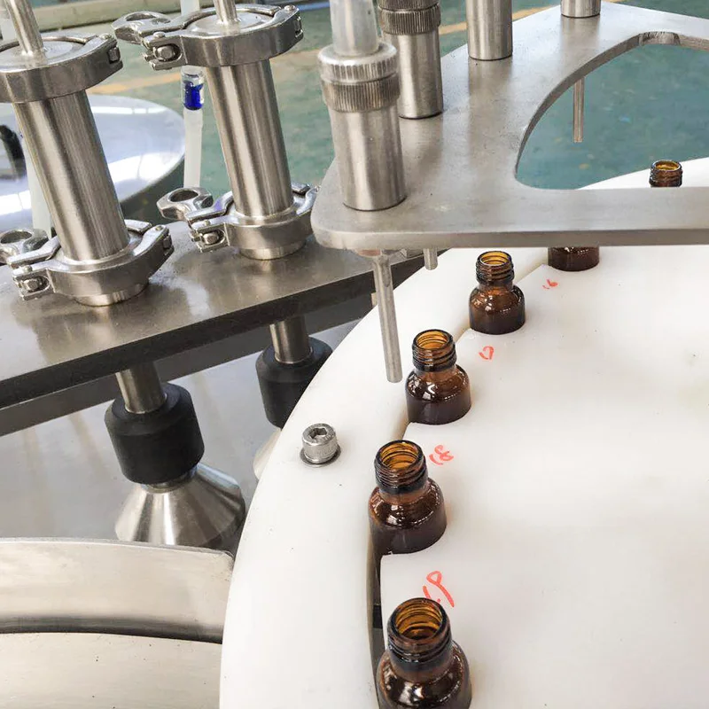 High Precision effective automatic pharmaceutical small scale bottling filling