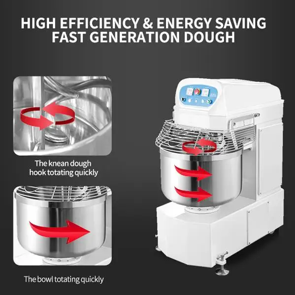 Commercial Dough mixer Baking large capacity 200L 300L food Industrial dough for making