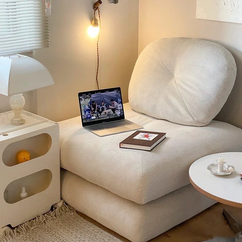 Nordic modern small square small apartment modern simple living room single sofa chair splicing combination tofu lazy sofa