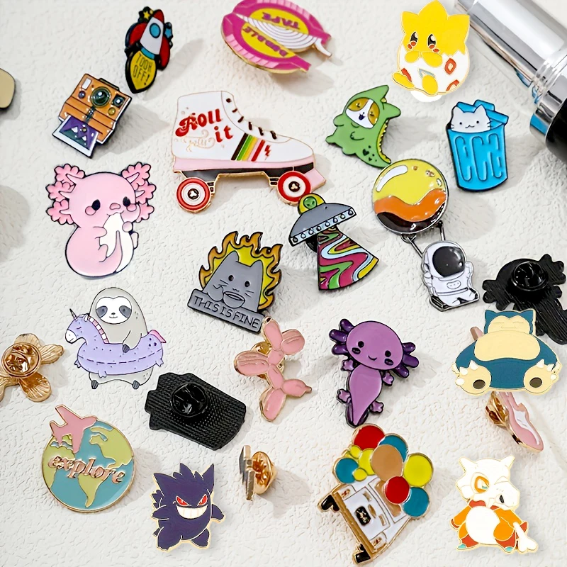 Manufacturer Metal Pins Supplier Glitter Brooch Anime Hard Enamel Pin Soft Lapel Badge Manufacturer Custom Enamel Pin