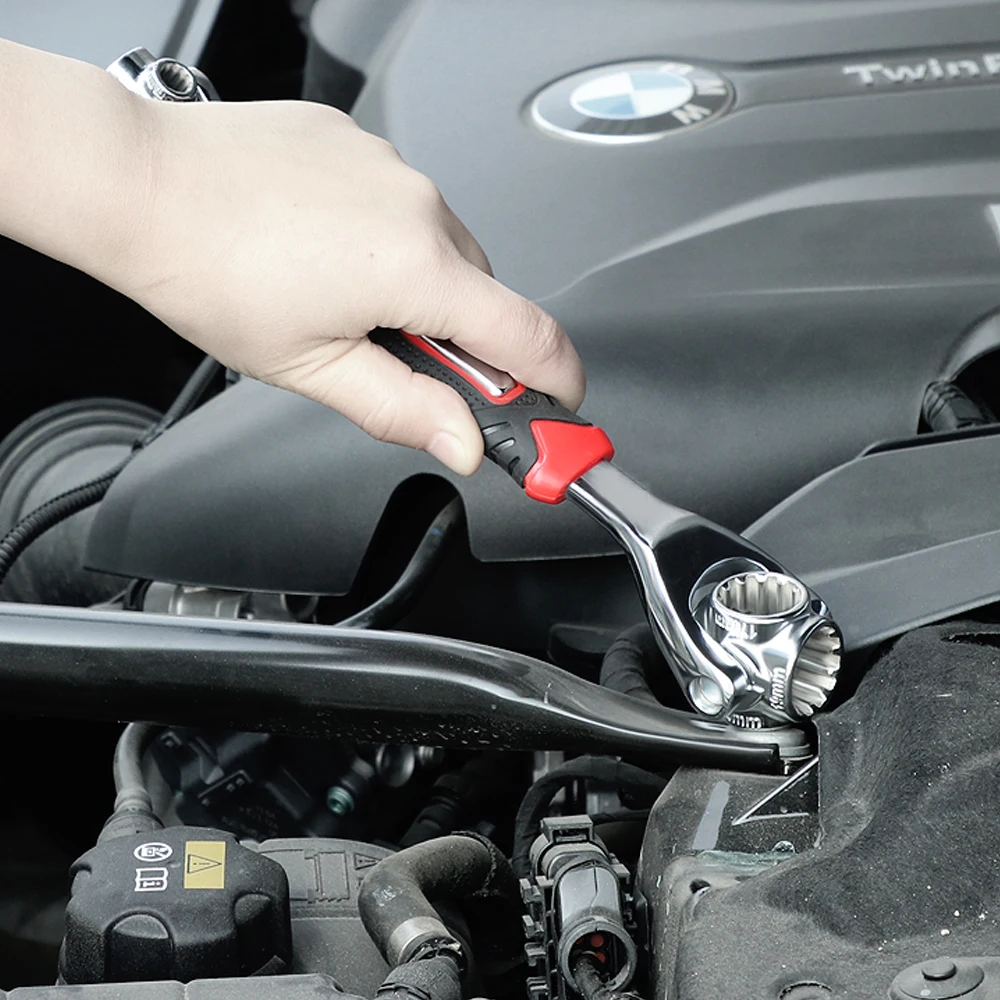 Carbon Steel Auto Repair 48 in 1 Multifunction Universal Tool Socket set Wrench