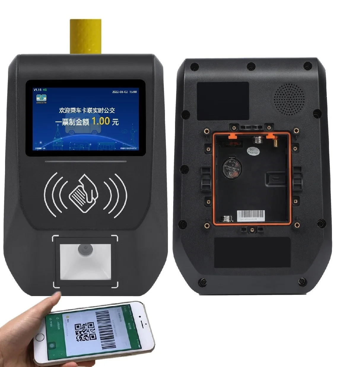 Mifare Desfire Ev1 4K карта для общественного транспорта Rfid Reader 6-значный автономный Pos-аппарат с программным обеспечением Card