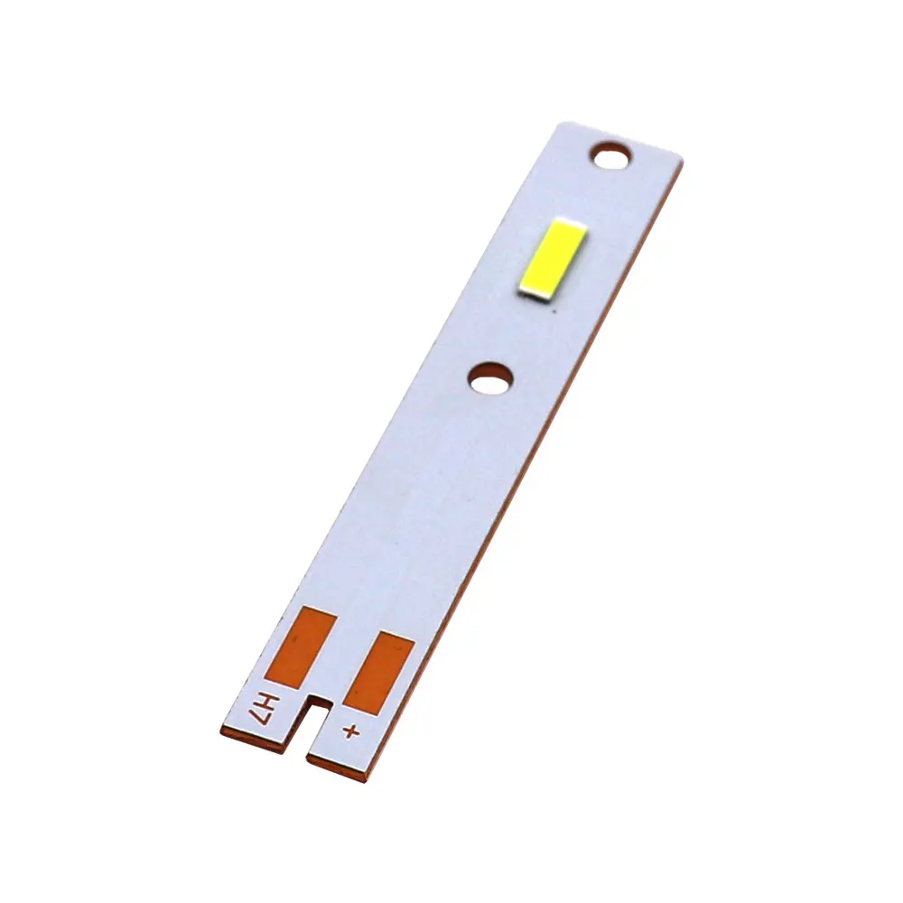 ZES 15W C6 Car Bulb LED Chip Lemon Green Color H1 H3 H4 H7 Auto Lamp Chips with Copper Base