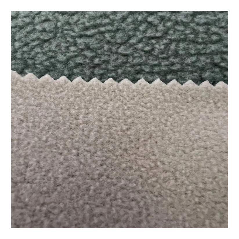 Custom Polar Fleece Composite Fabric  Fleece Winter Warm Fabric For Coat & Jacket