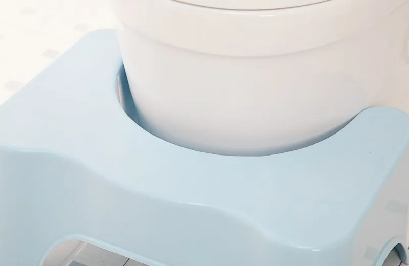 Plastic  Bathroom Toilet Stool  7 Inch Step Stool for Toilet