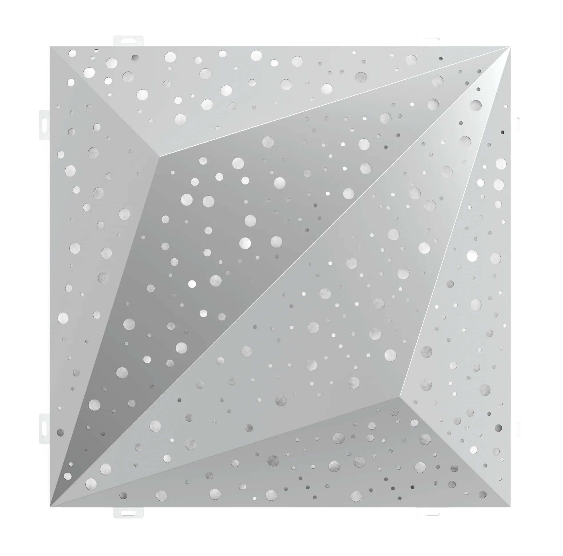 PVDF алюминиевая 3D облицовка стен для внешнего фасада