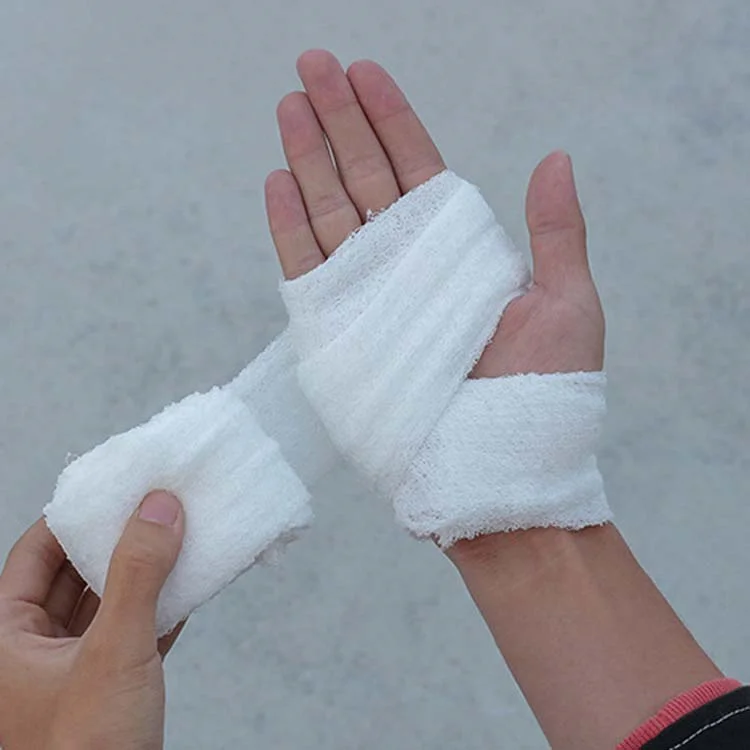 Factory Direct custom surgical medical sterile cotton compressed rolled wound packing gauze & bandage swab block