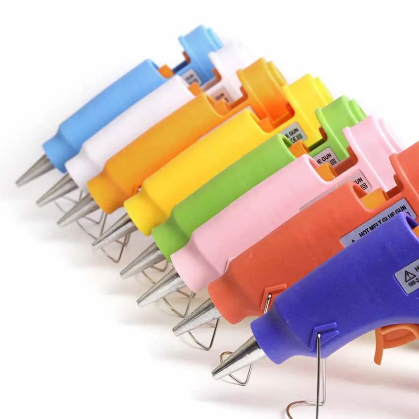 Customized Hot Melt Glue Gun Diy Crafts Tools 100w Hot Melt Glue Gun With Glue Sticks