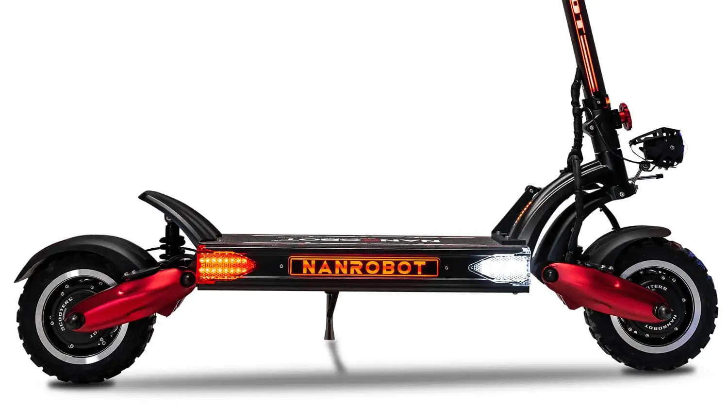 Scooter Electric Dualtron Dual Motor 2 Wheel Drive with Seat for Adults Electronic Unisex 60V Nanrobot Oil Brake 11 Inch 40-60km