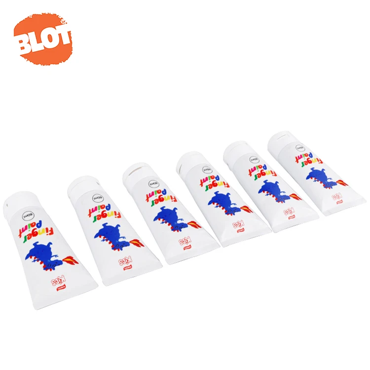  Нетоксичная акриловая детская краска для пальцев BLOT