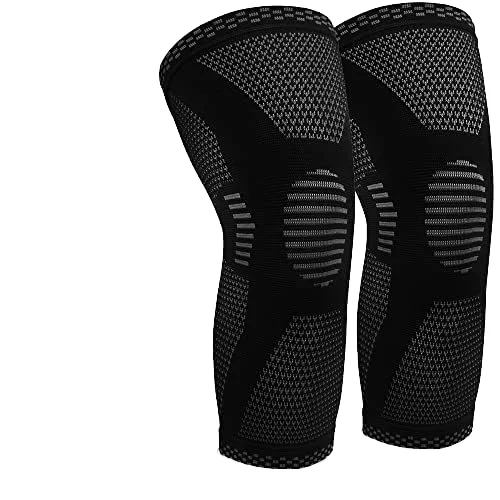 Gel Elastic Sports Leg Knee Support Brace Wrap Protector Sleeve brace Patella Guard Volleyball Kneepads