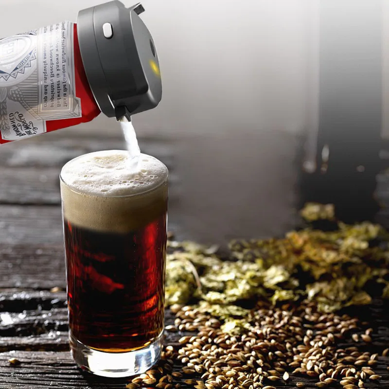 Hot Selling portable beer dispenser foam maker - converts basic Canned beer to delicious tasty beer with ultra fine foam