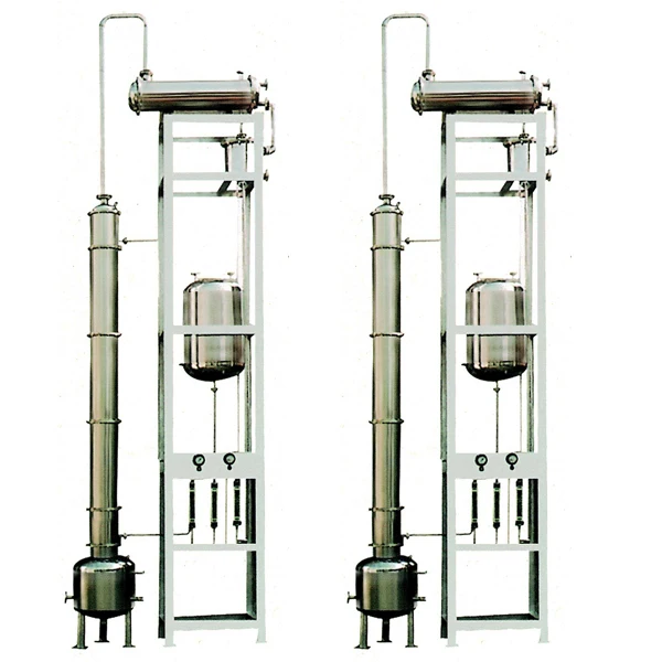 Pharmaceutical ethanol vacuum alcohol distillation recovery tower evaporate column equipment