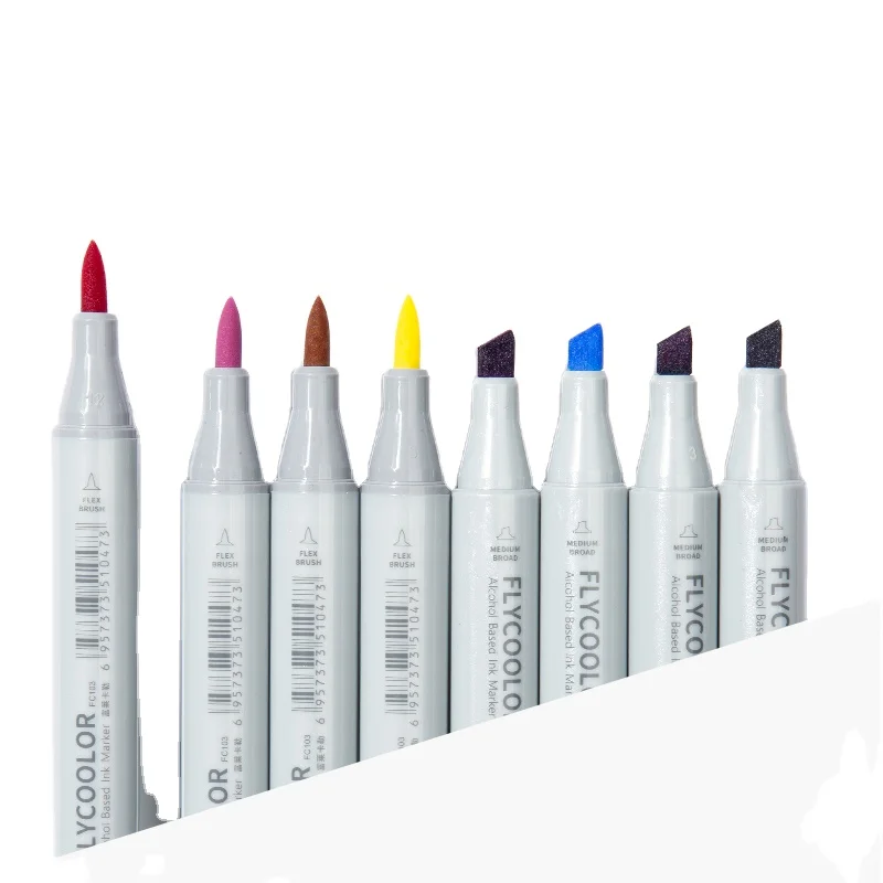 Alcohol-Based Highlighter Pen Sketch Markers for Painting, Coloring, Sketching and Drawing