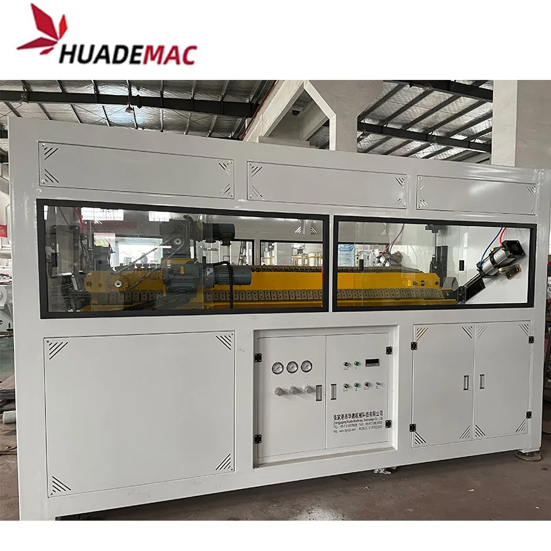 Huade Machinery PVC HDPE PE PPR Plastic Profile and Pipes Haul off Machine